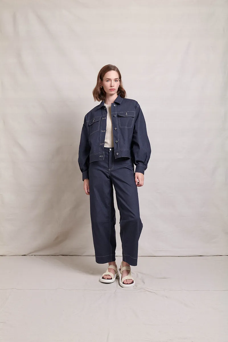 Neris Pump It Up Jacket | Indigo