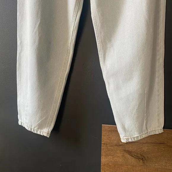 Nocturne Pleated High Waist Mom Jean Trousers NEW Medium