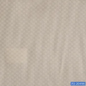 Nude Brown Checkered Print Suit
