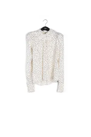 Off-white polka dot top