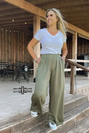 Olive Trousers