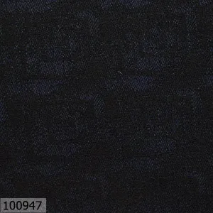 Olympic Blue and Black Cube Print Suit