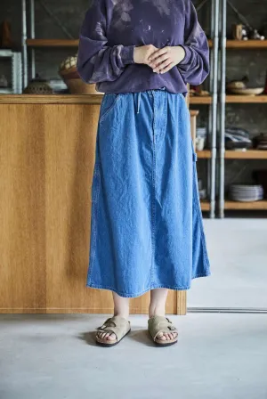 Painter's Denim Skirt - Denim Used