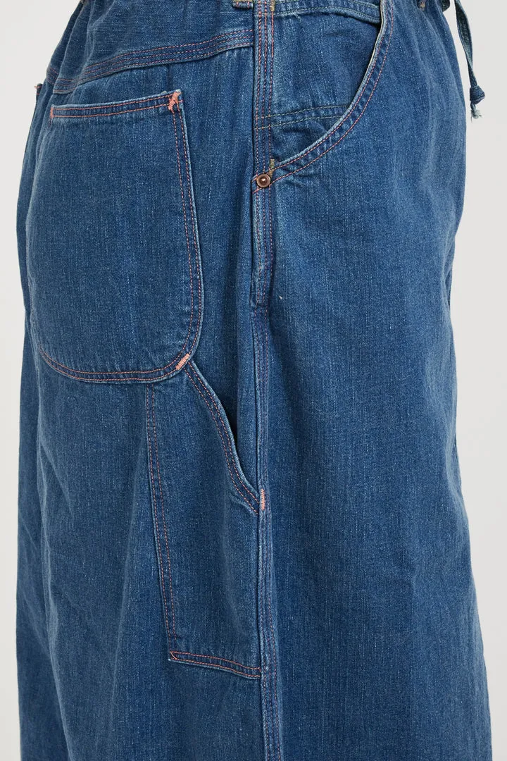 Painter's Denim Skirt - Denim Used