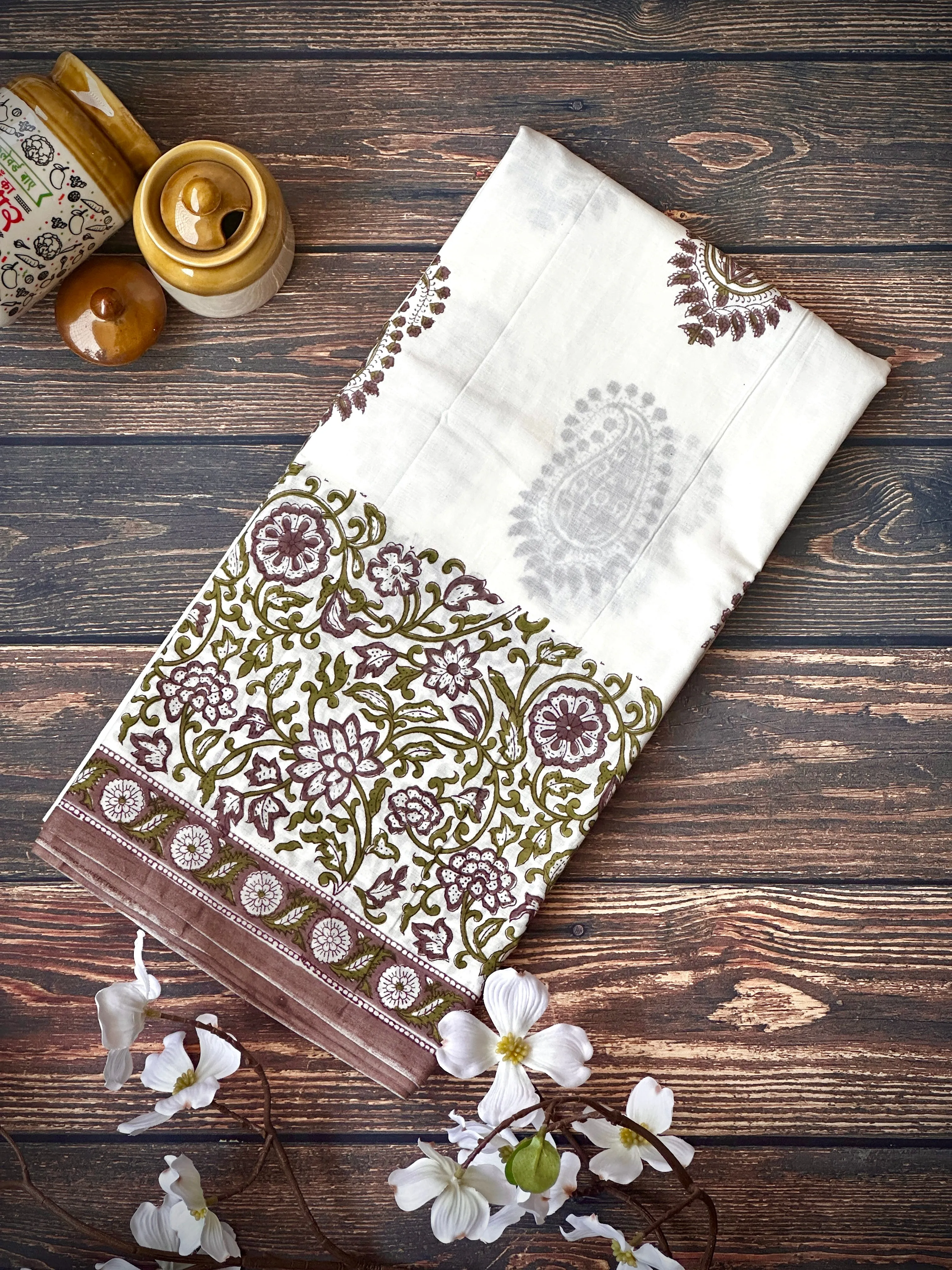 Paisley Symphony | Printed Practice Saree