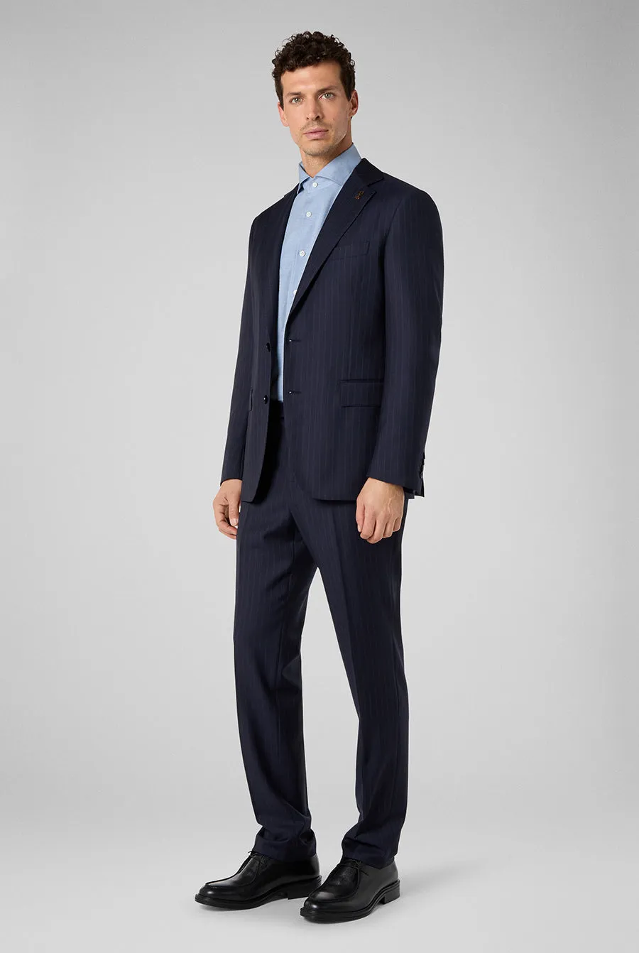 PAL ZILERI 2 Pcs Vicenza Suit | Navy Pinstripe