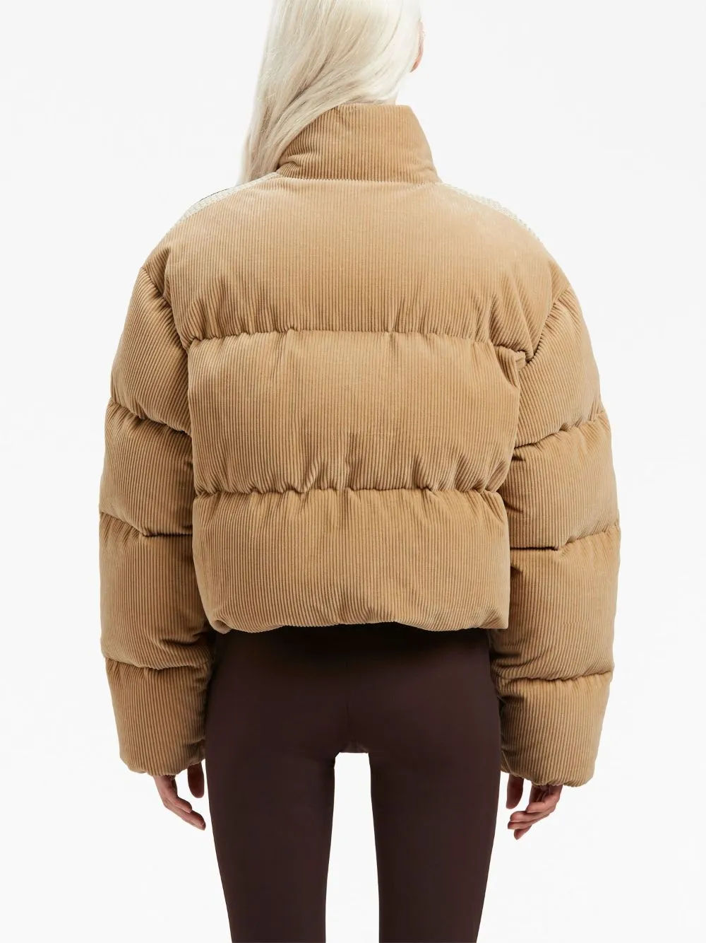 Palm Angels Coats Beige
