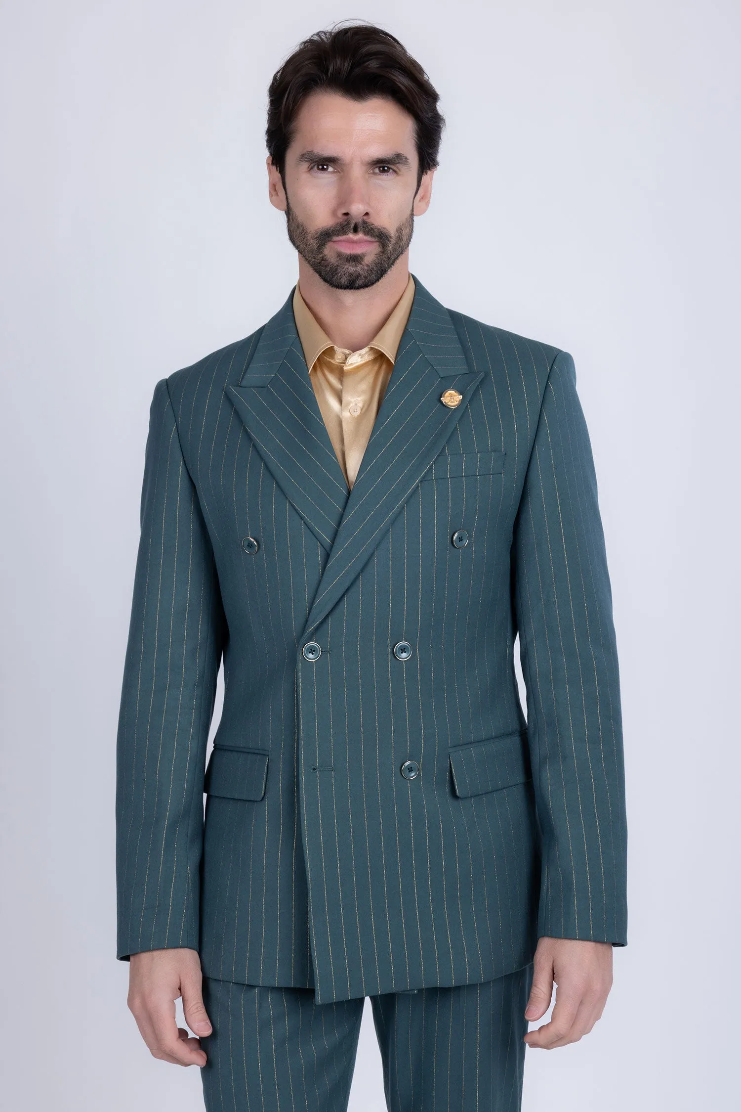 Palma Pinstripe Suit