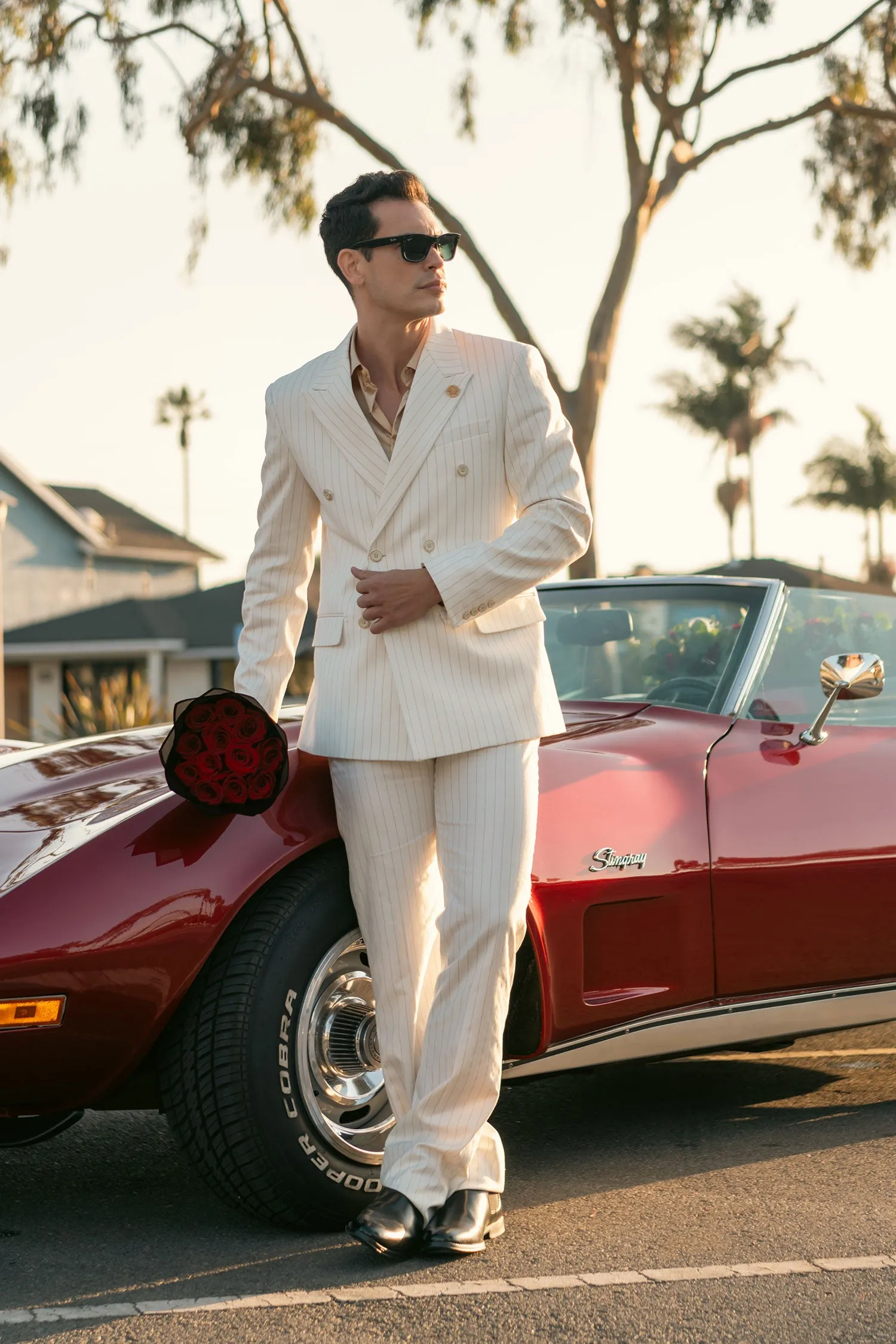 Palma Pinstripe Suit