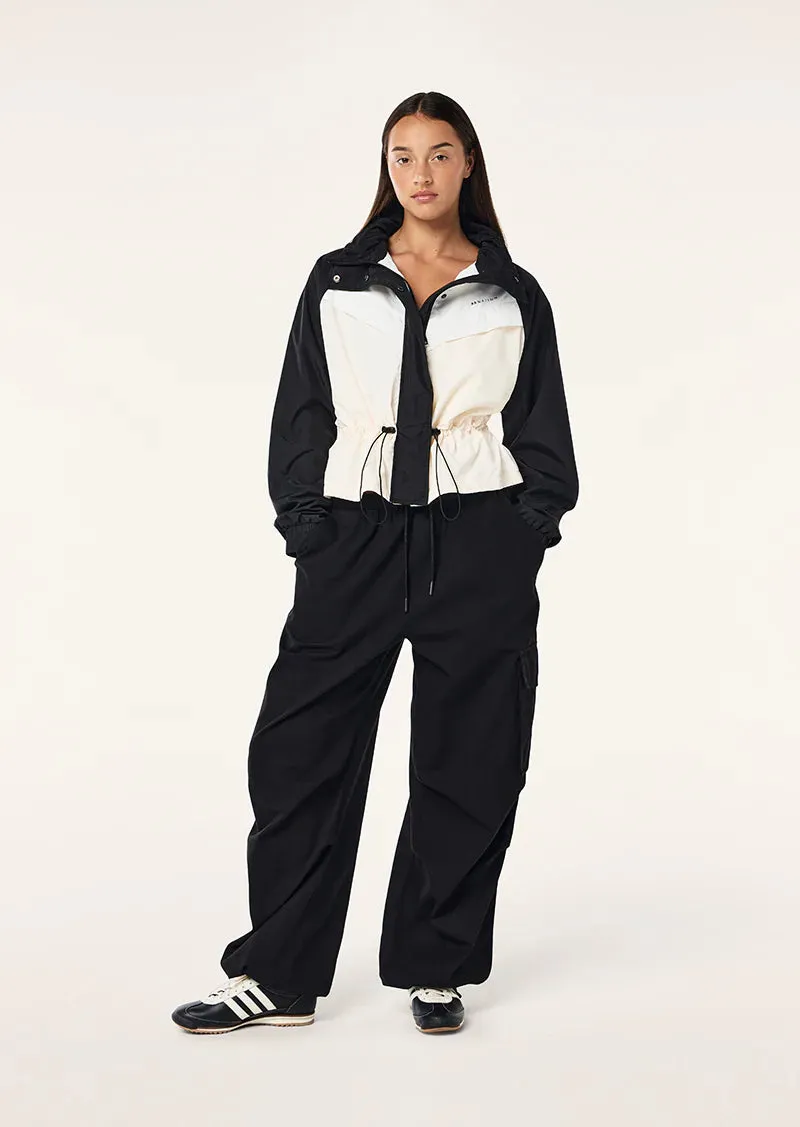 P.E NATION Shelter Jacket - Black/White