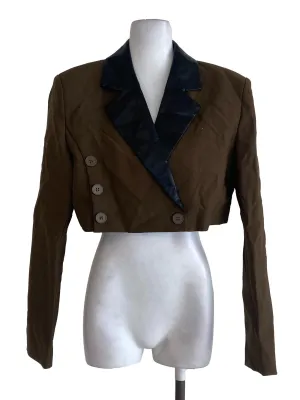 Peanut Cropped Jacket