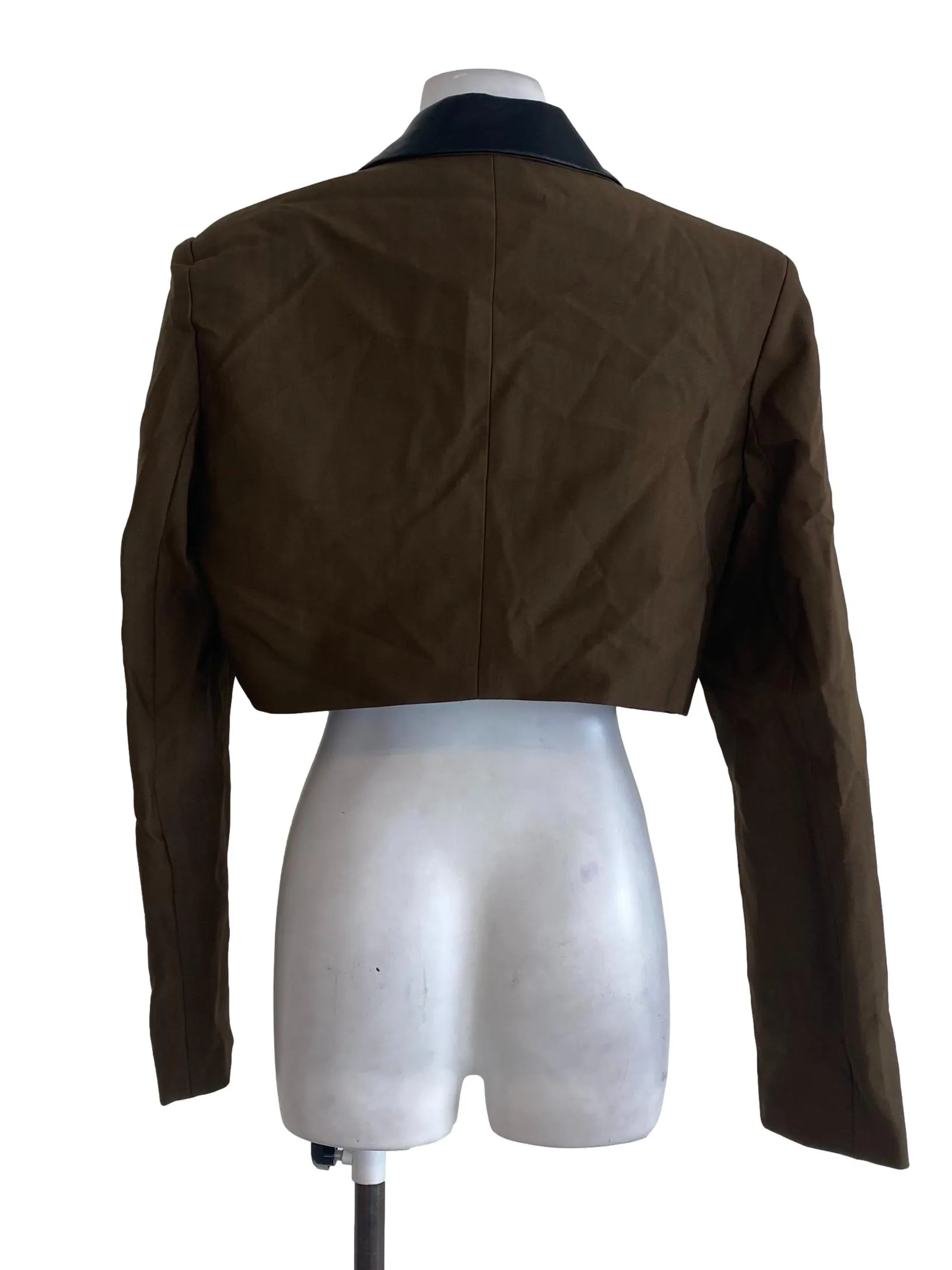 Peanut Cropped Jacket