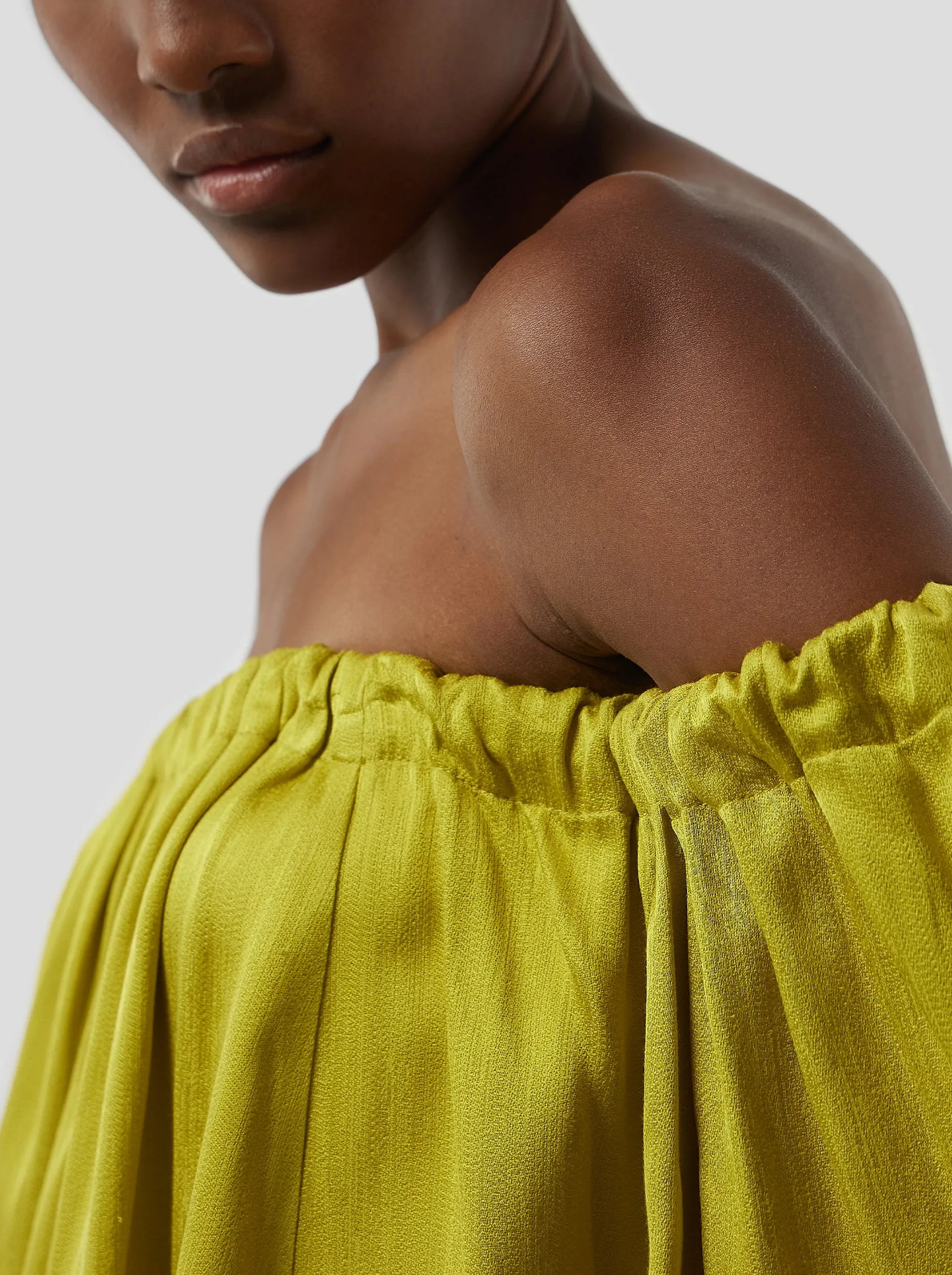 Penelope Blouse in Marsala Souffre
