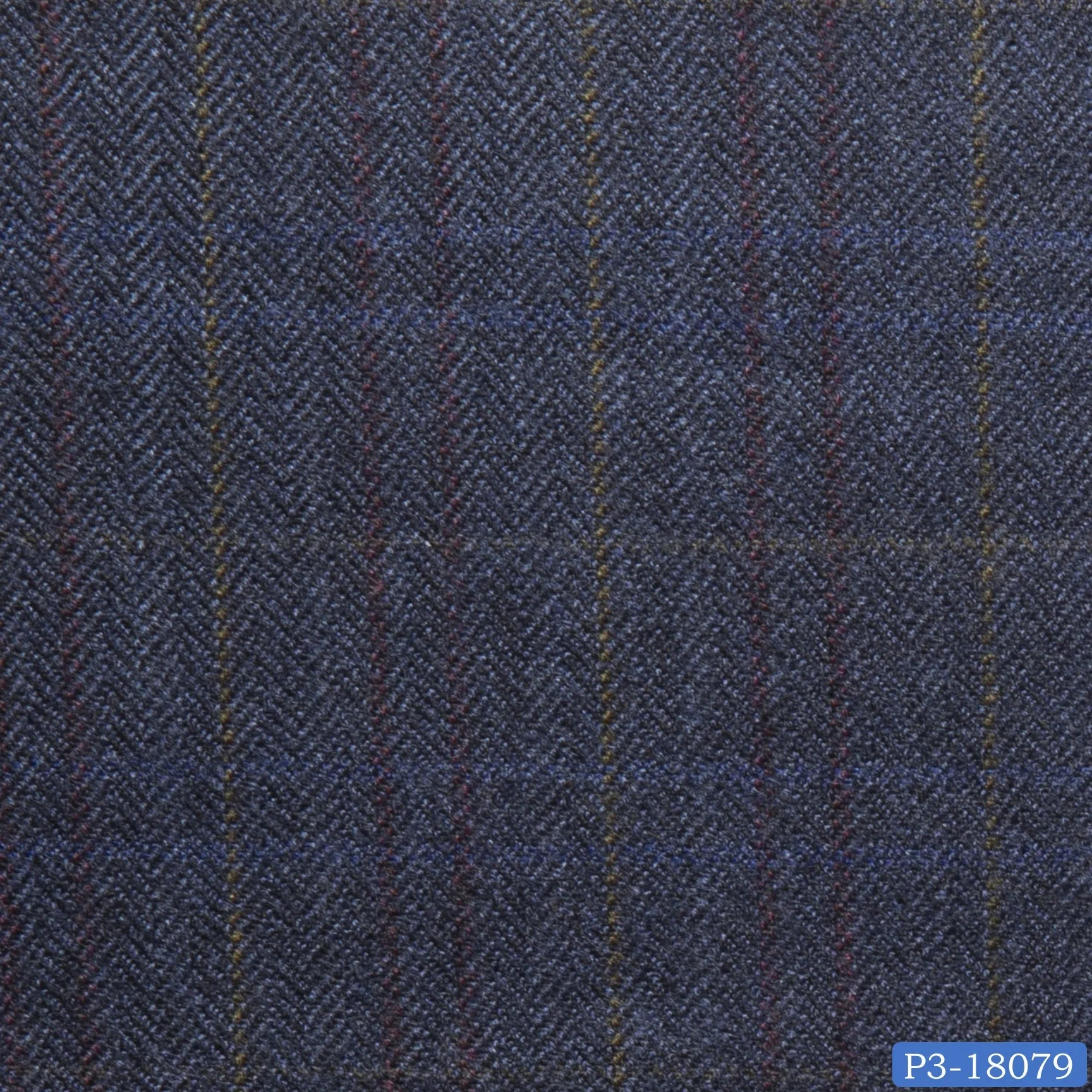 Pigeon Blue with Light Check Suit