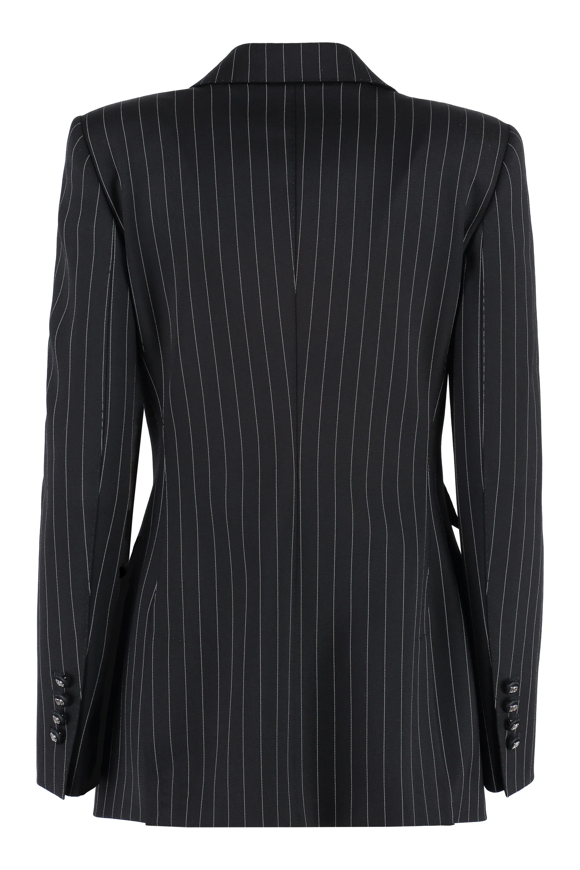 Pinstripe double breasted blazer