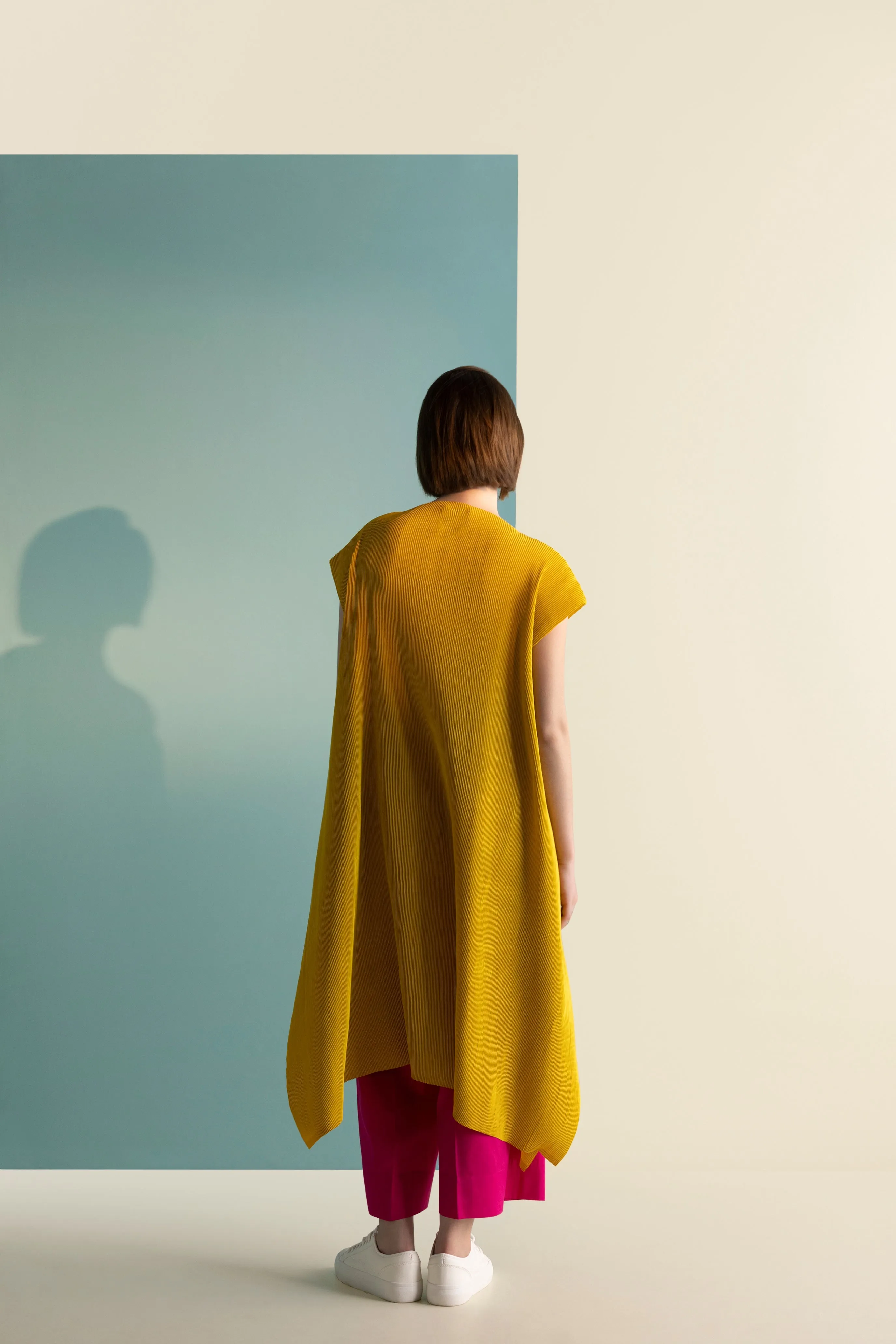 Pleated Kurta Dress