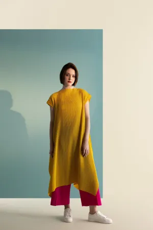 Pleated Kurta Dress