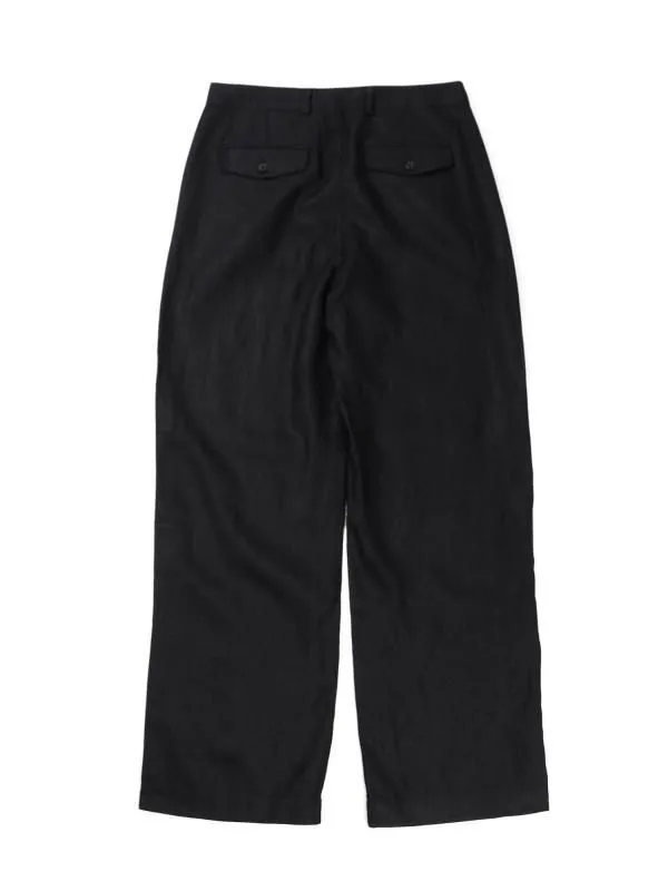 PLEATED LINEN PANT