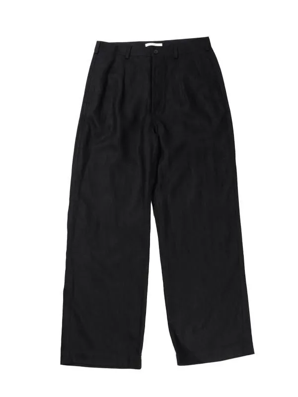 PLEATED LINEN PANT