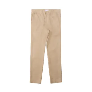 PLEATED LINEN TROUSERS
