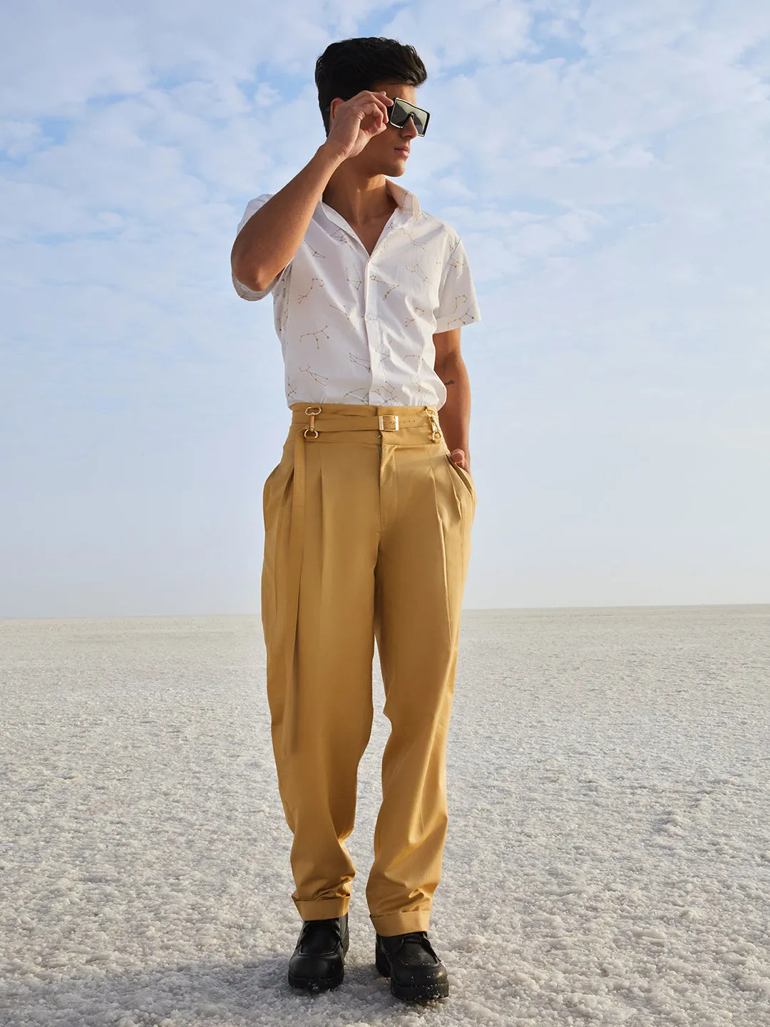 Pleated Trousers