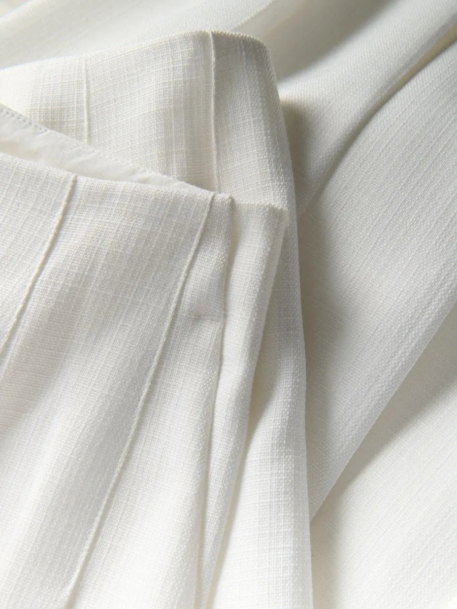 Pleated trousers