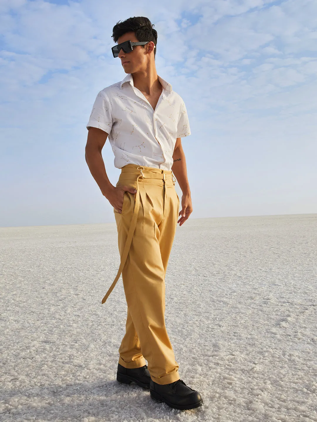 Pleated Trousers