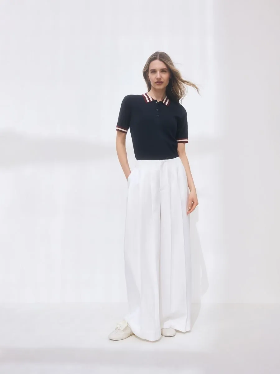 Pleated trousers