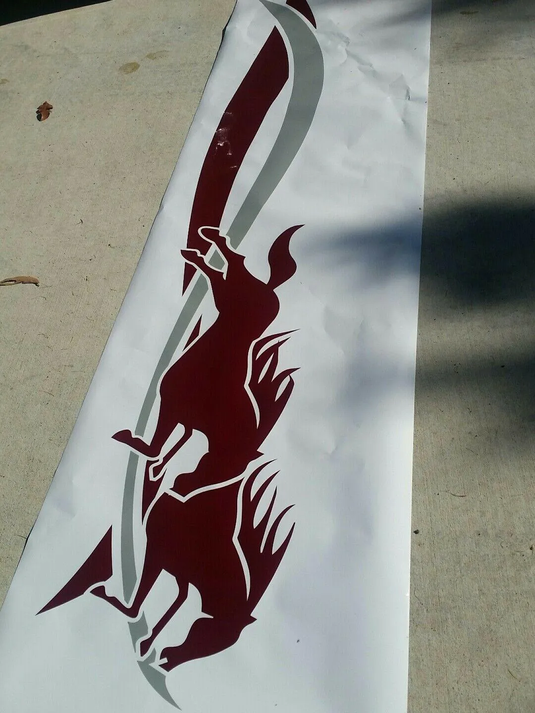 Premium Durable Vinyl Horse Float Pin Stripe Sticker Decals 1500mm x 246mm