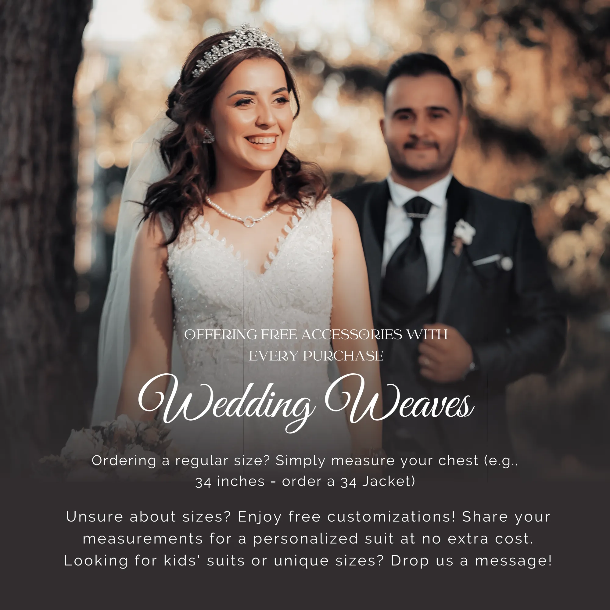 Premium Grey Wool Women's Three-Piece Herringbon Suit | Custom Wedding & Engagement Attire