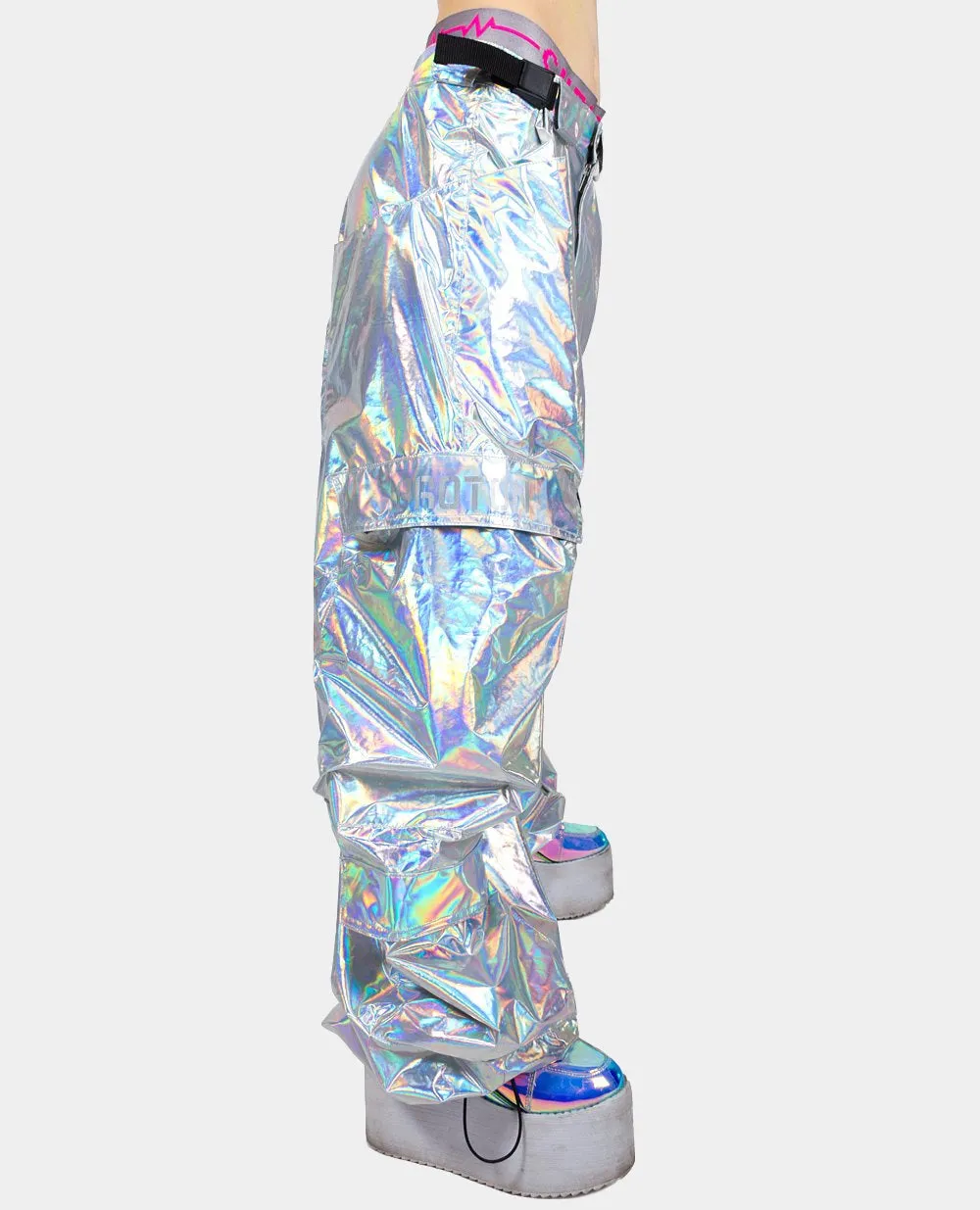 PROTON PANTS HOLOGRAPHIC