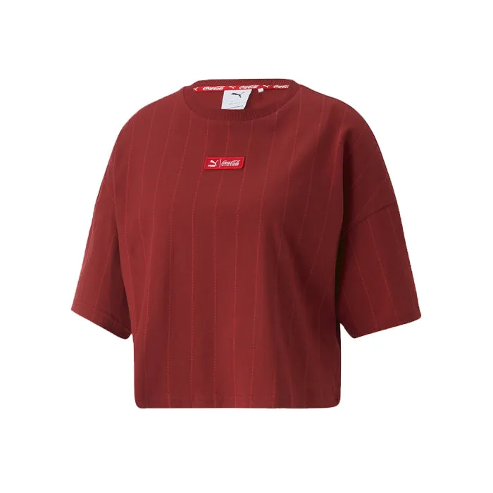 PUMA X COCA COLA Relaxed AOP Tee Intense