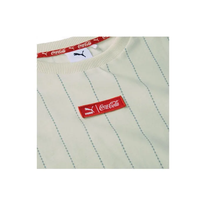 PUMA X COCA COLA Relaxed AOP Tee Ivory G