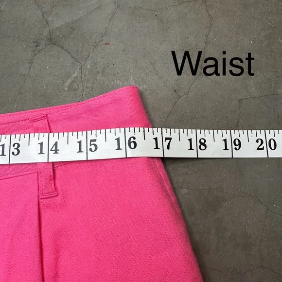 Rag &amp; Bone Magenta Ivy Pleated Linen Short Sz 12