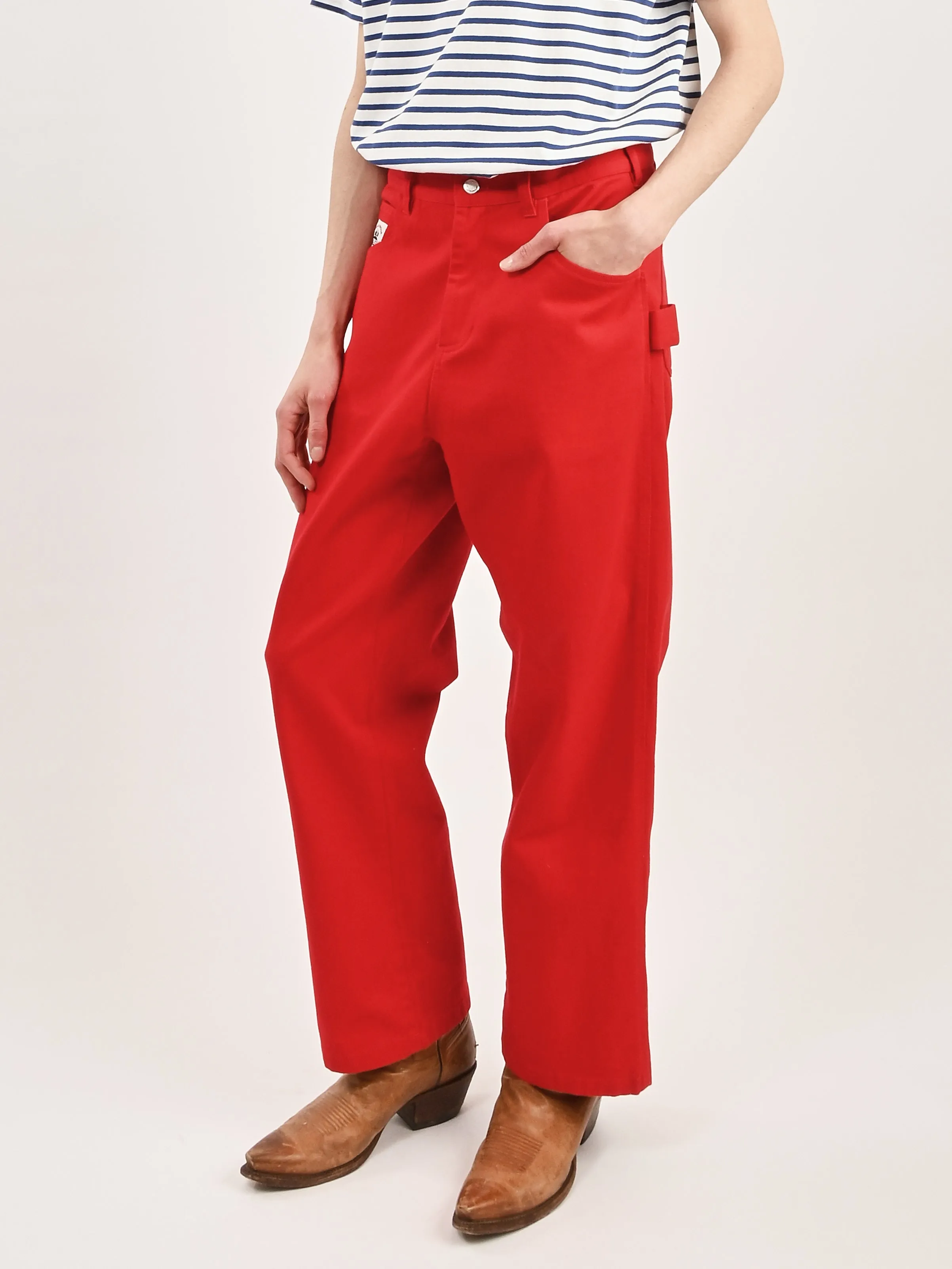Red Spring Twill Knolly Brook Trousers