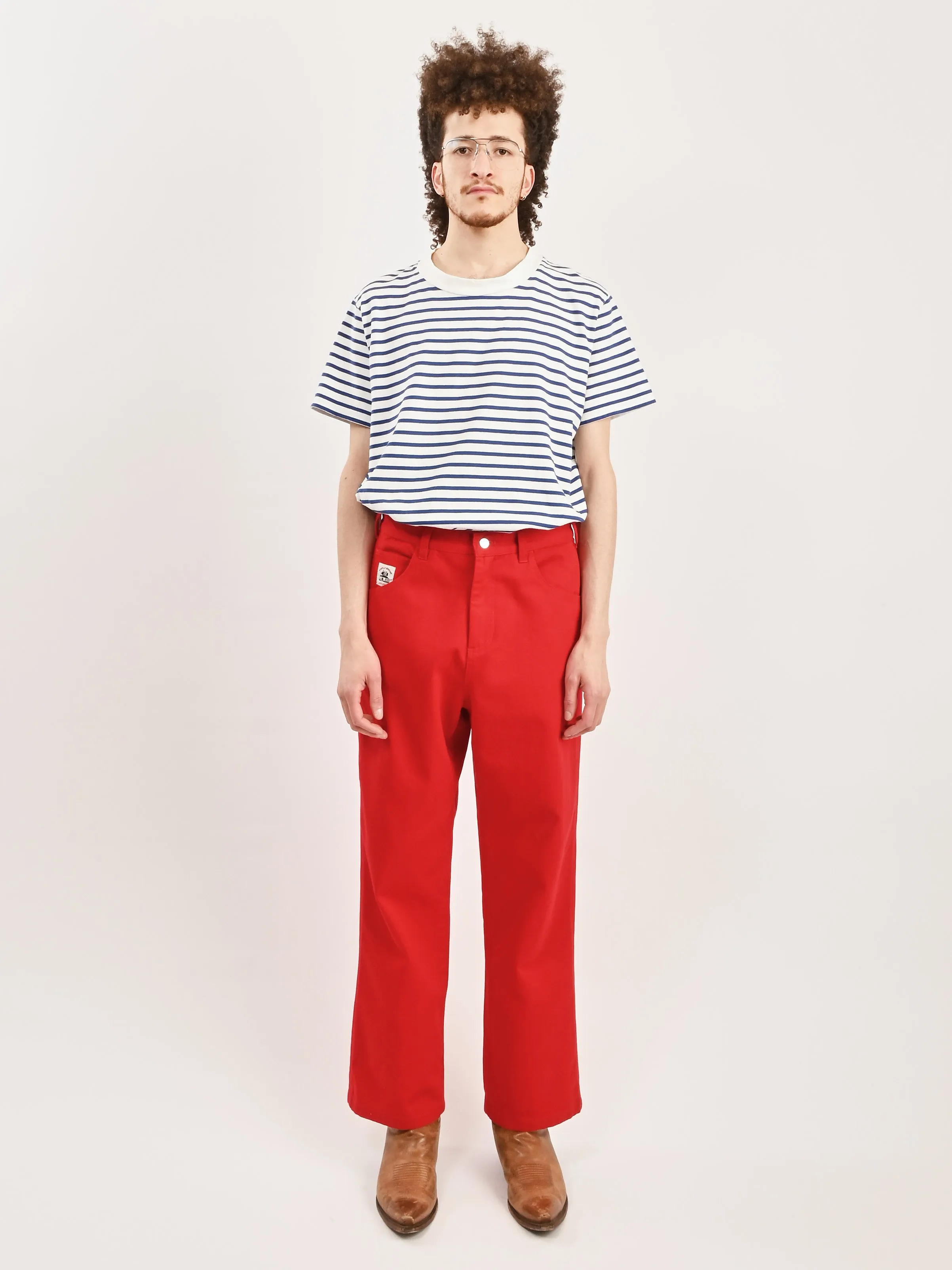 Red Spring Twill Knolly Brook Trousers