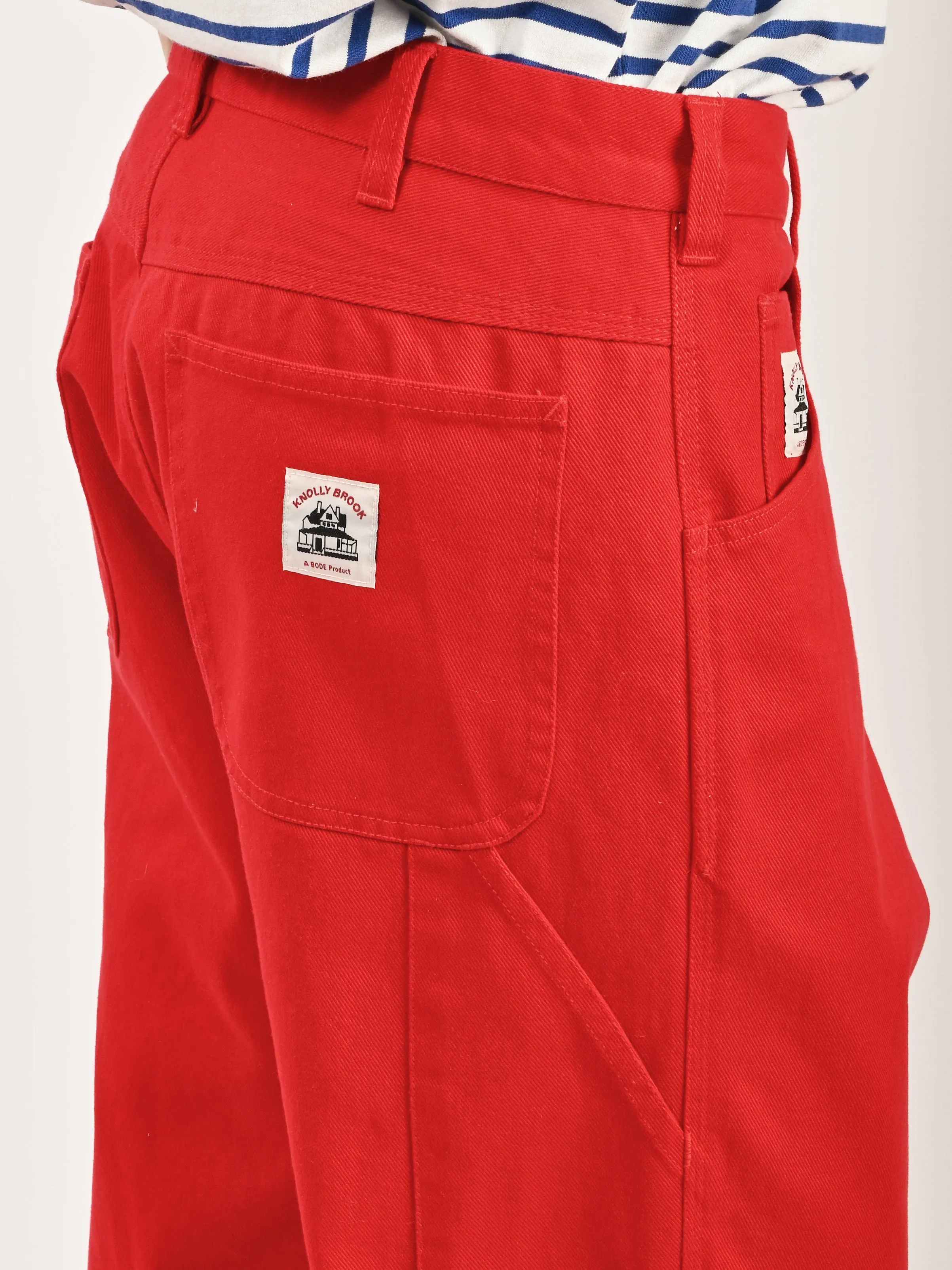 Red Spring Twill Knolly Brook Trousers