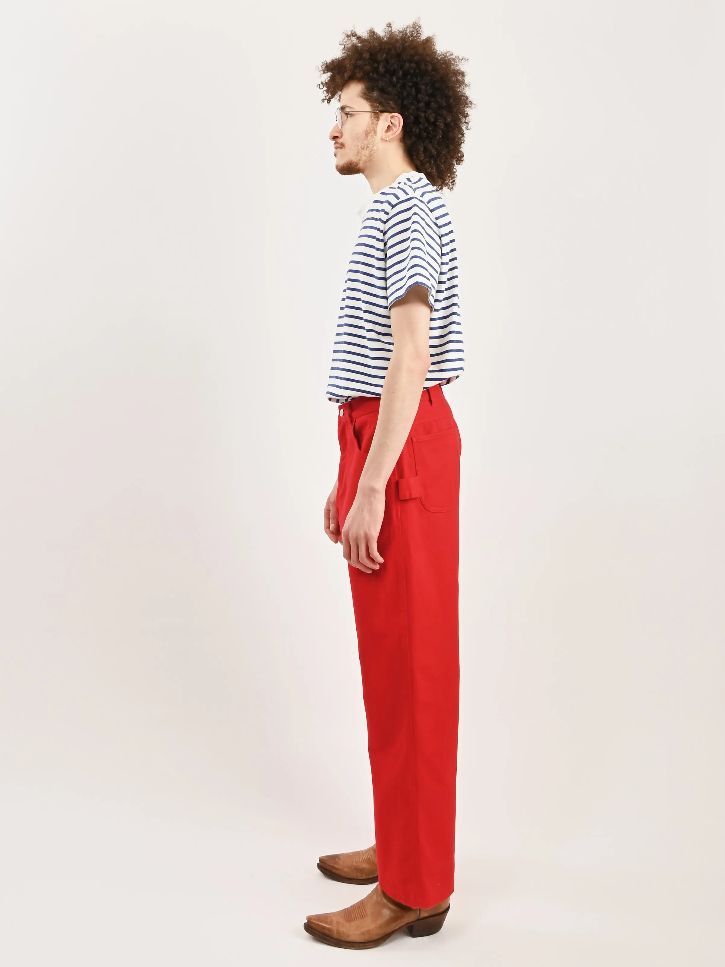 Red Spring Twill Knolly Brook Trousers