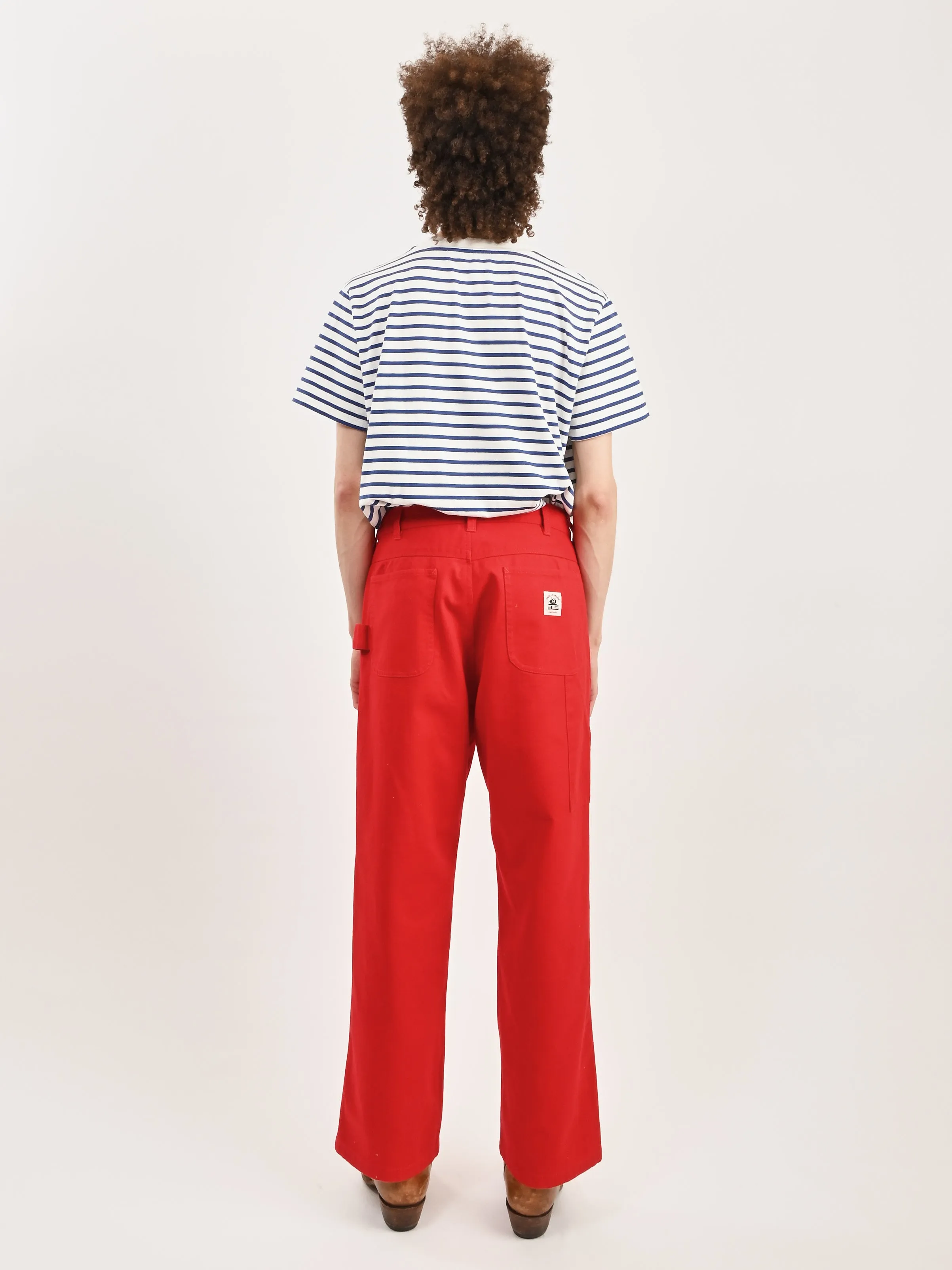 Red Spring Twill Knolly Brook Trousers