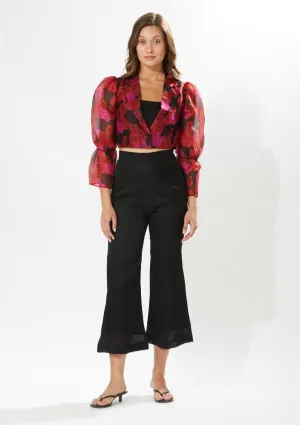 Rosa cropped blazer and pant set