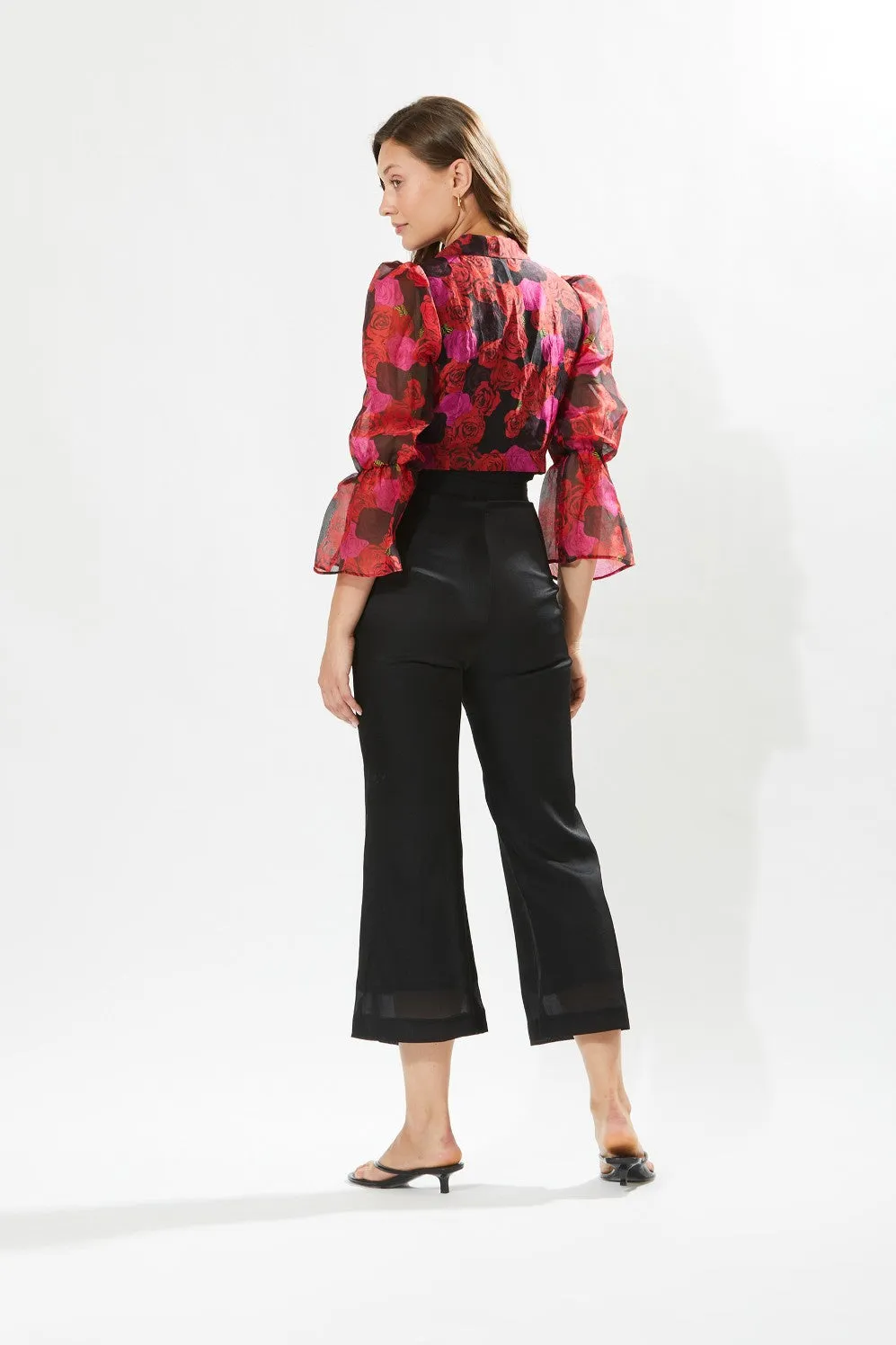 Rosa cropped blazer and pant set
