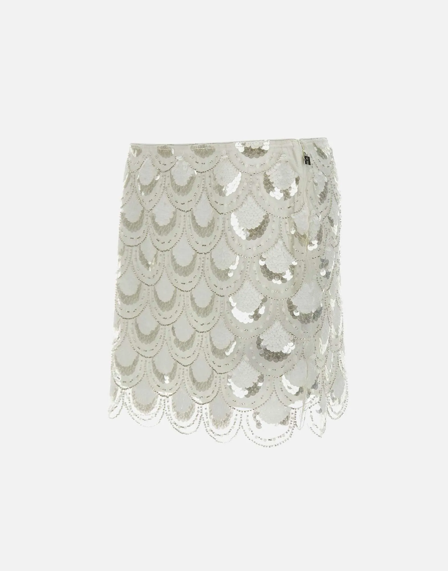 Rotera Birger Christensen White paljett minikjol