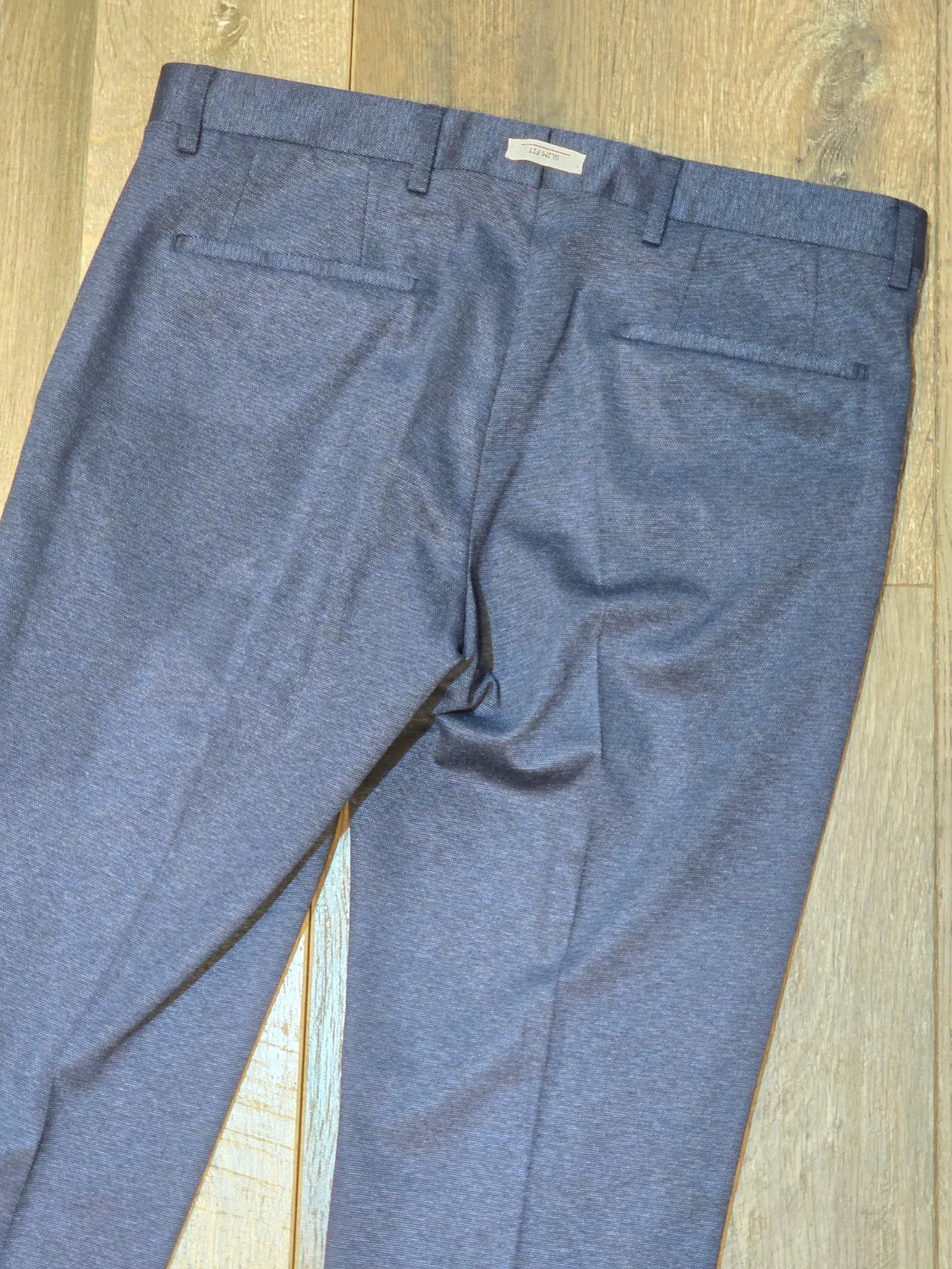 Roy Robson Slim Fit Blue / Grey 2 button Suit