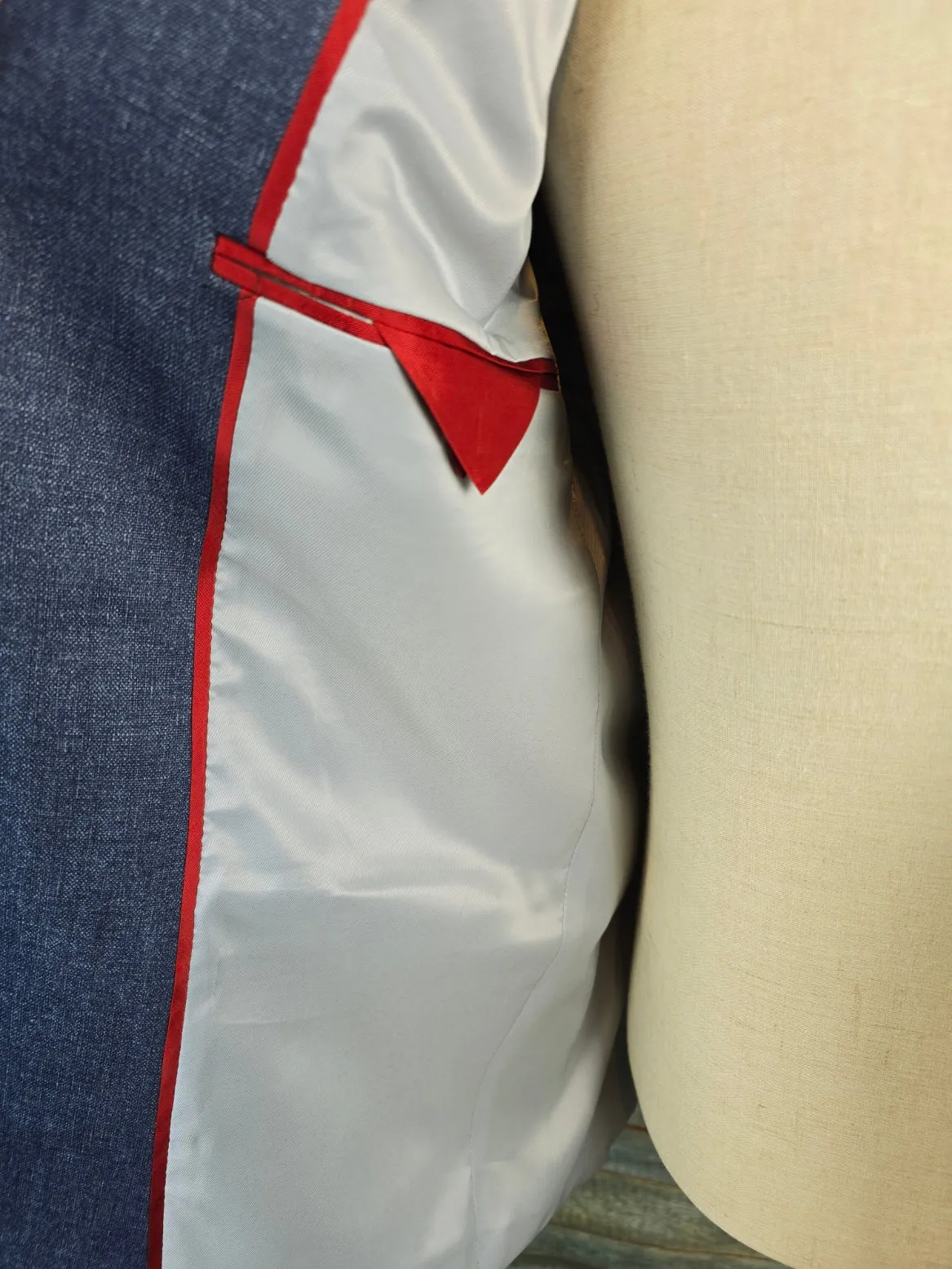 Roy Robson Slim Fit Blue / Grey 2 button Suit