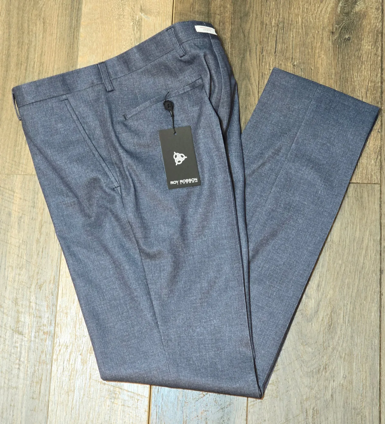 Roy Robson Slim Fit Blue / Grey 2 button Suit