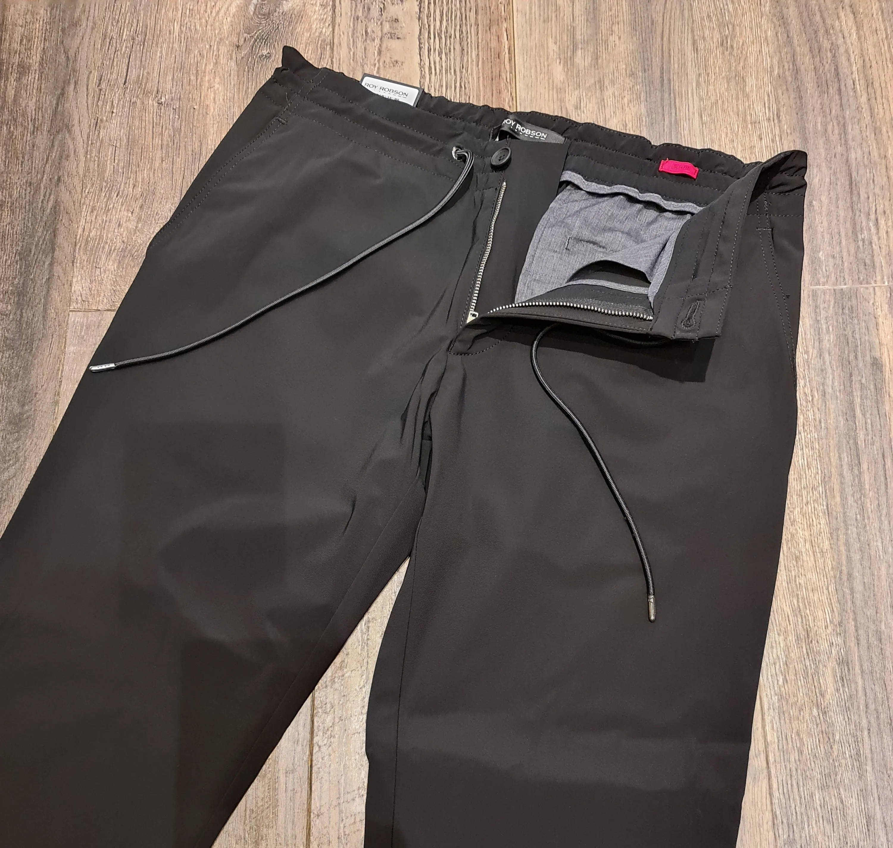 Roy Robson Stretch Black Golf Trousers