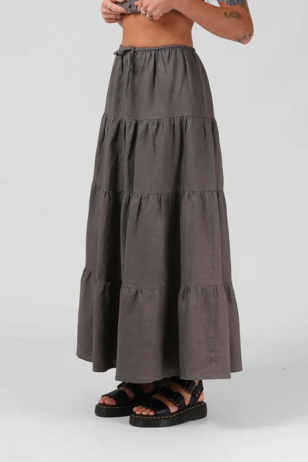 RPM Ruby Maxi Tiered Skirts