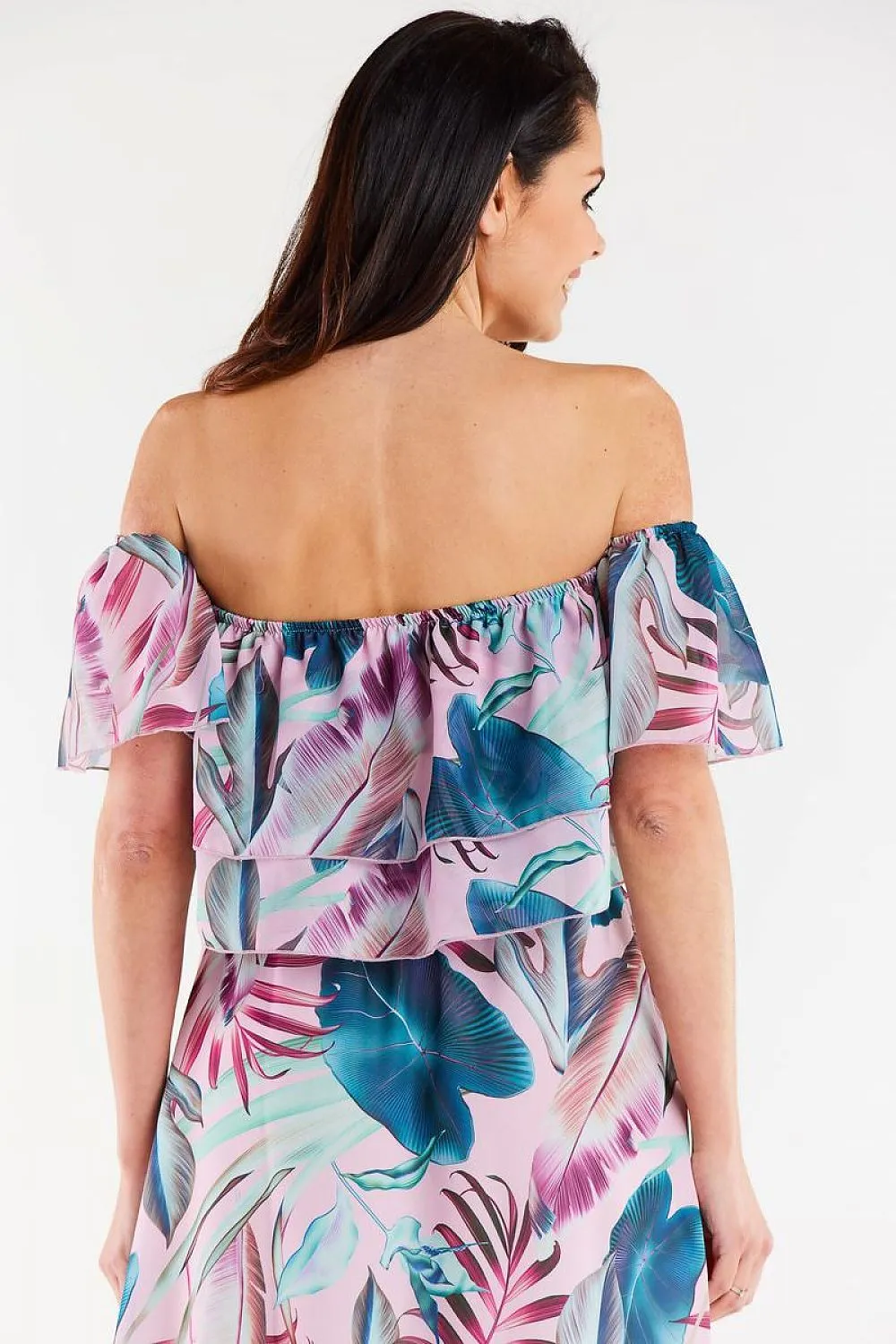 Ruffled Chiffon Luxe Blouse