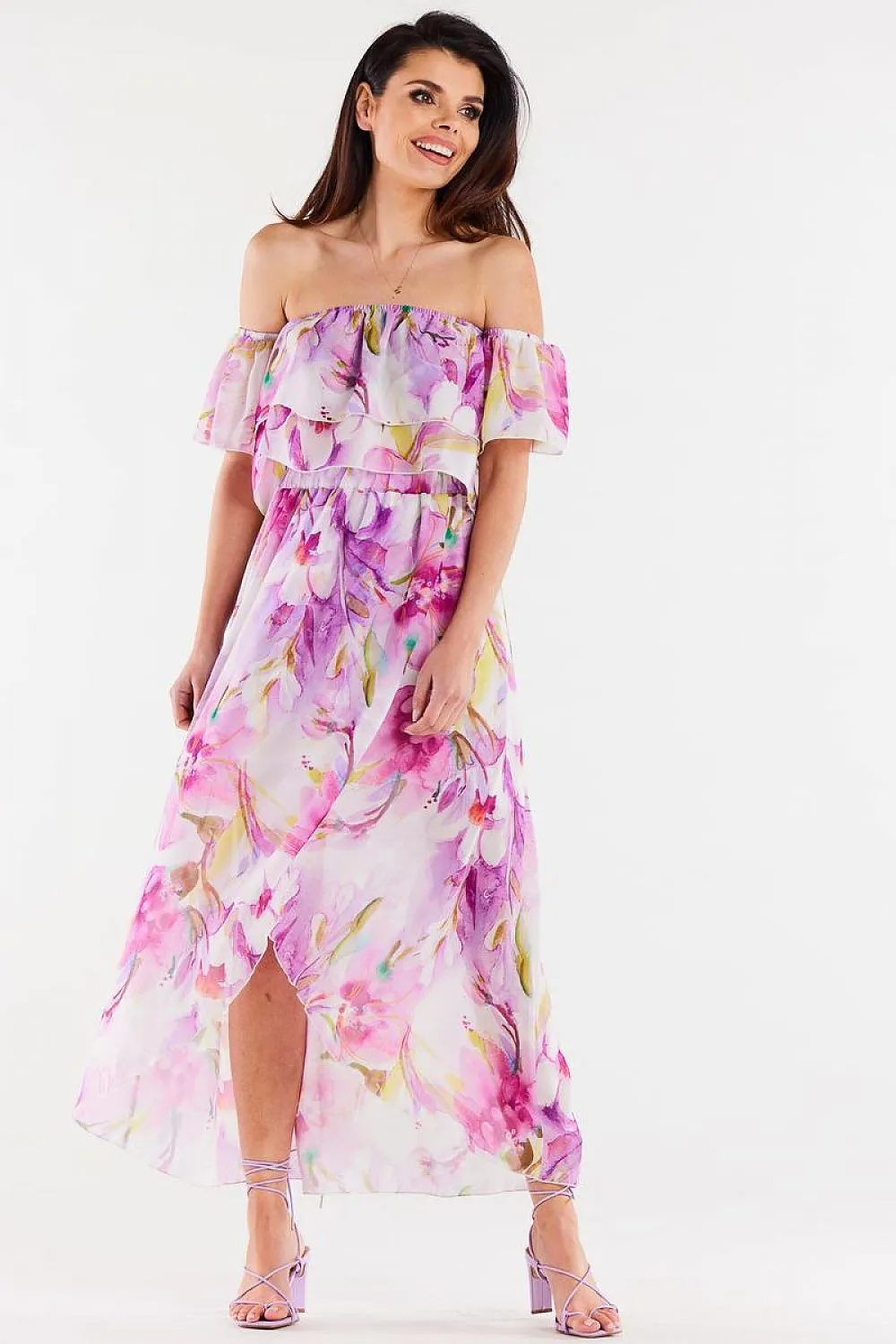 Ruffled Chiffon Luxe Blouse