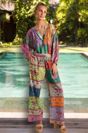 SHAMBALA COTTON LOTUS LOTUS PANTS